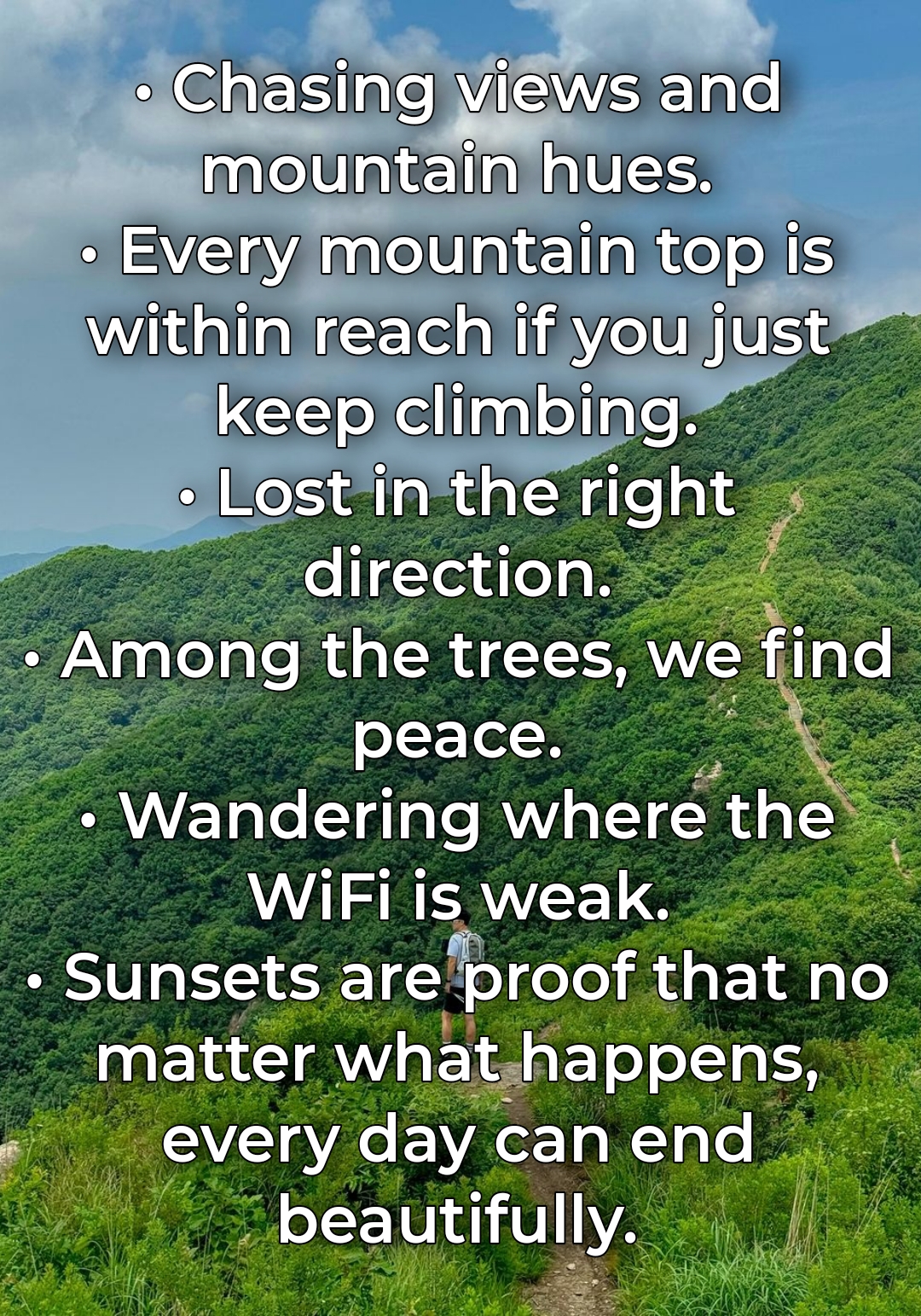 Best hiking captions for Instagram