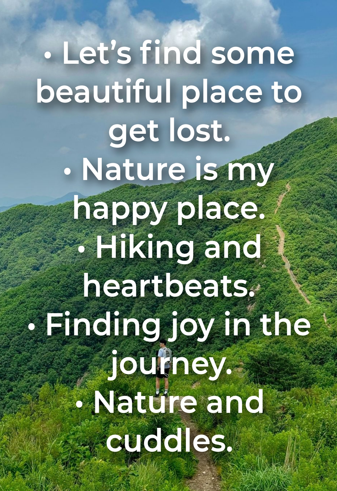 Cute hiking captions