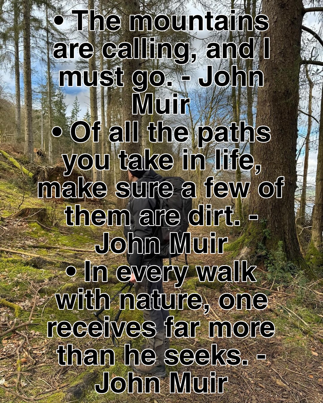 Hiking quotes for Instagram