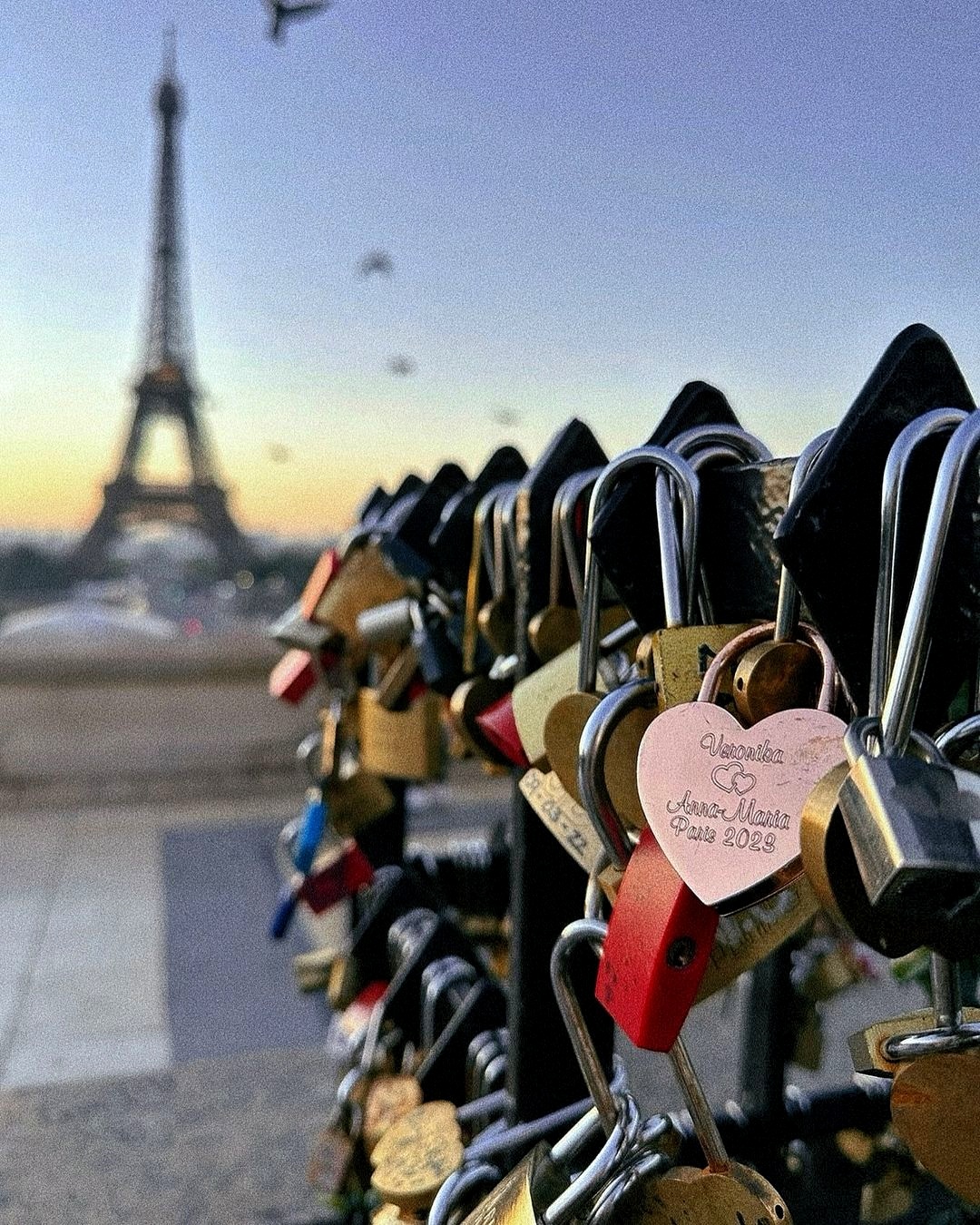 Paris captions for honeymoons