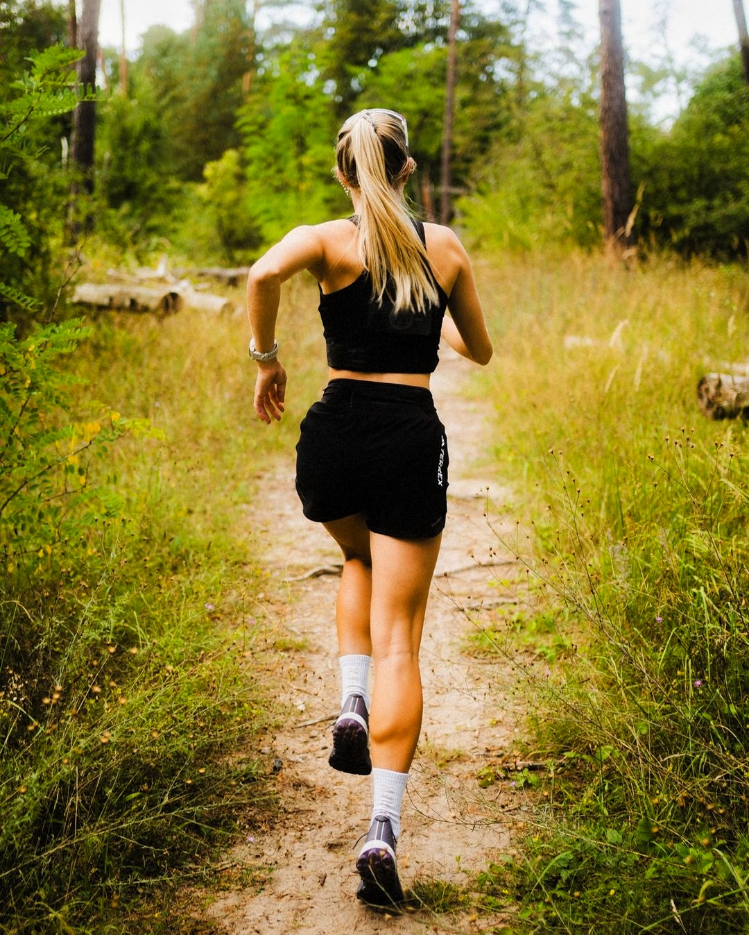 Engaging trail running captions