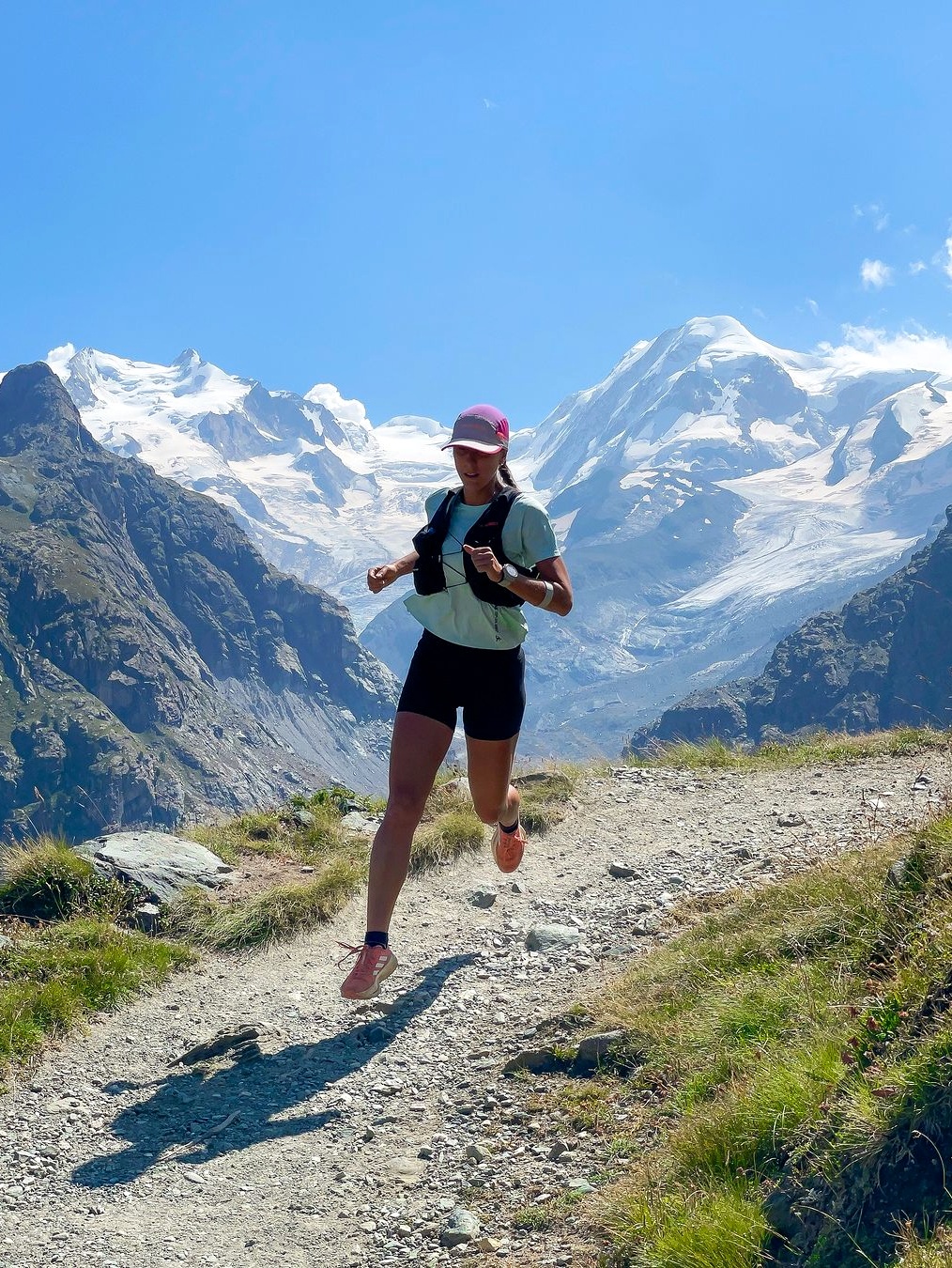 Short trail running captions